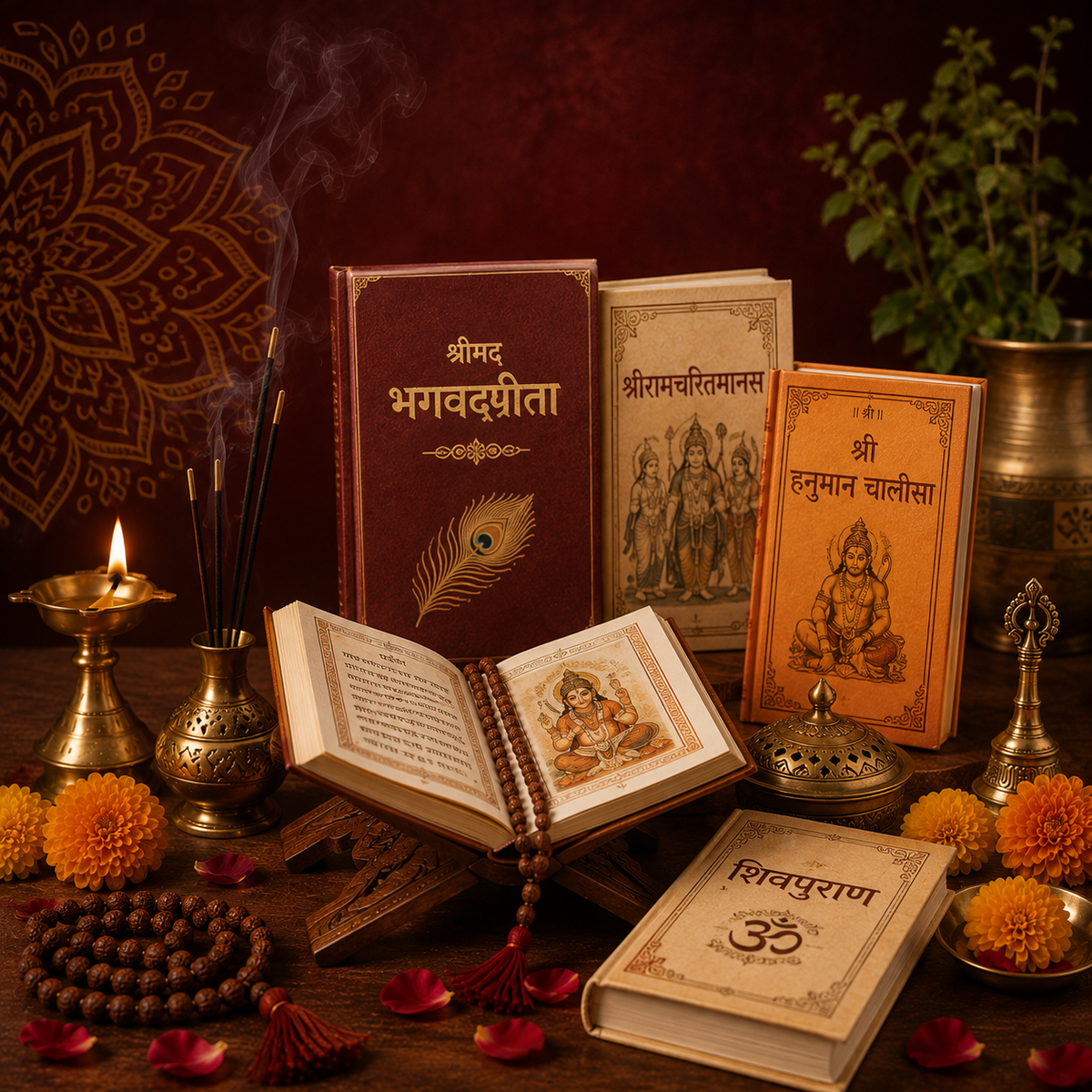 Sacred Religious Books